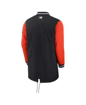 Men's Black San Francisco Giants Authentic Collection Dugout Performance Full-Zip Jacket