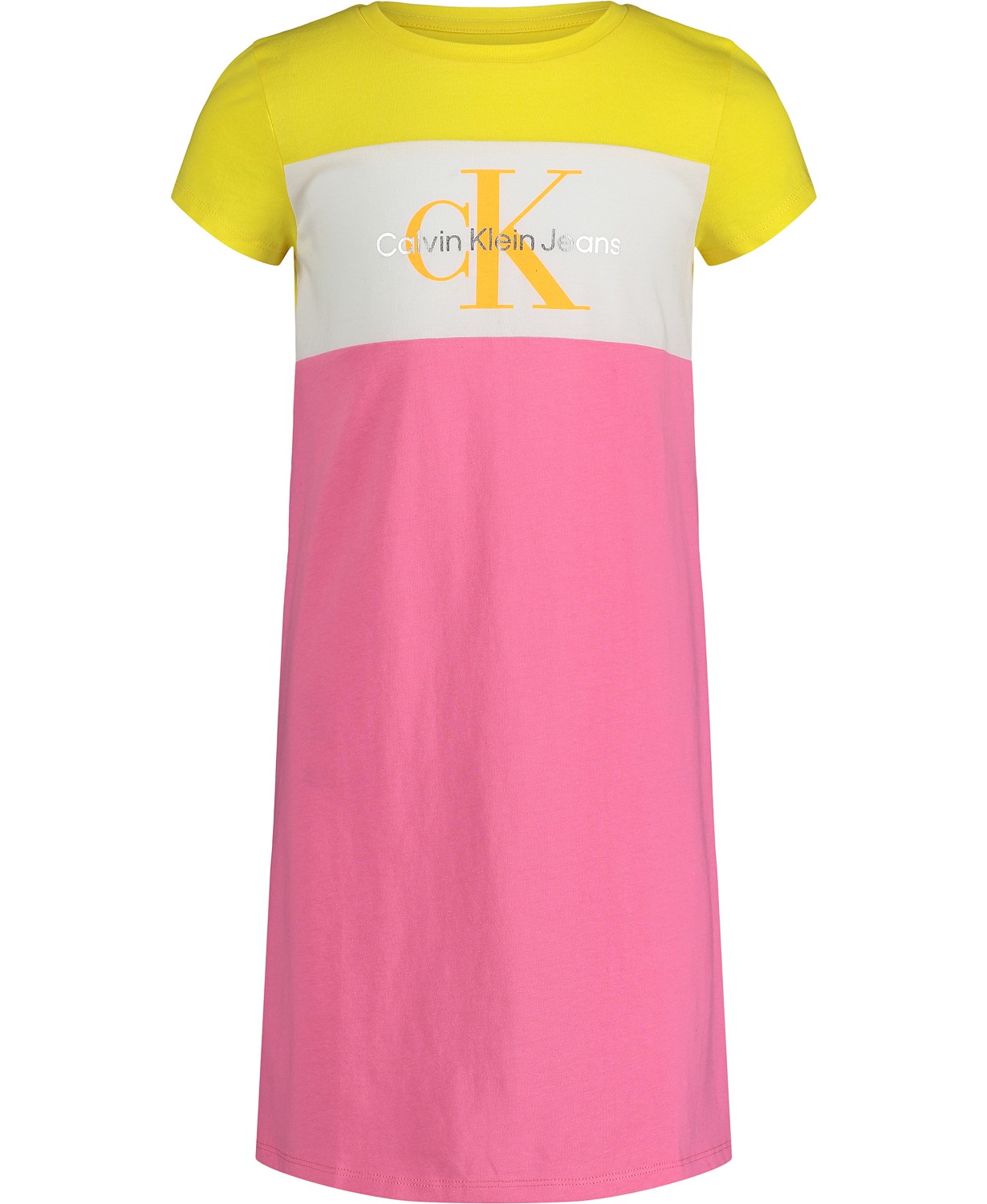 Big Girls Logo Colorblock T-shirt Dress