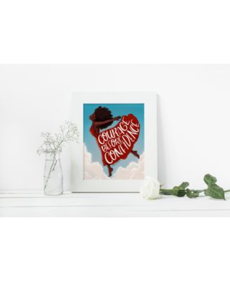 Coco Michele - Courage Before Confidence Print, 8 X 10