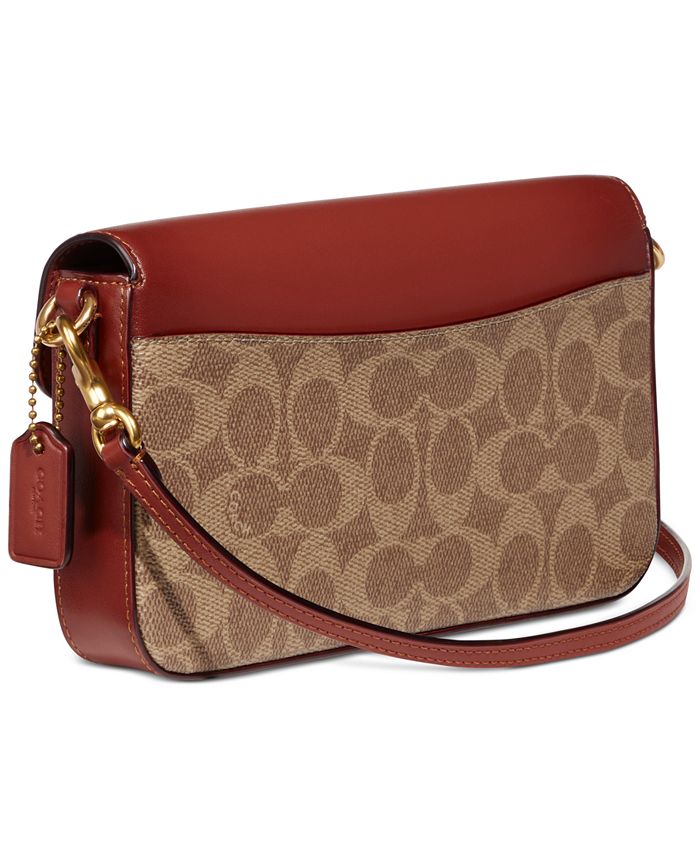 COACH Signature Coated Canvas Wyn Crossbody with Removable Card Case