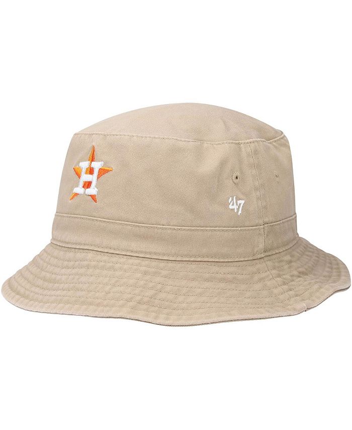 47 Brand Men's '47 Khaki Houston Astros Bucket Hat - Macy's
