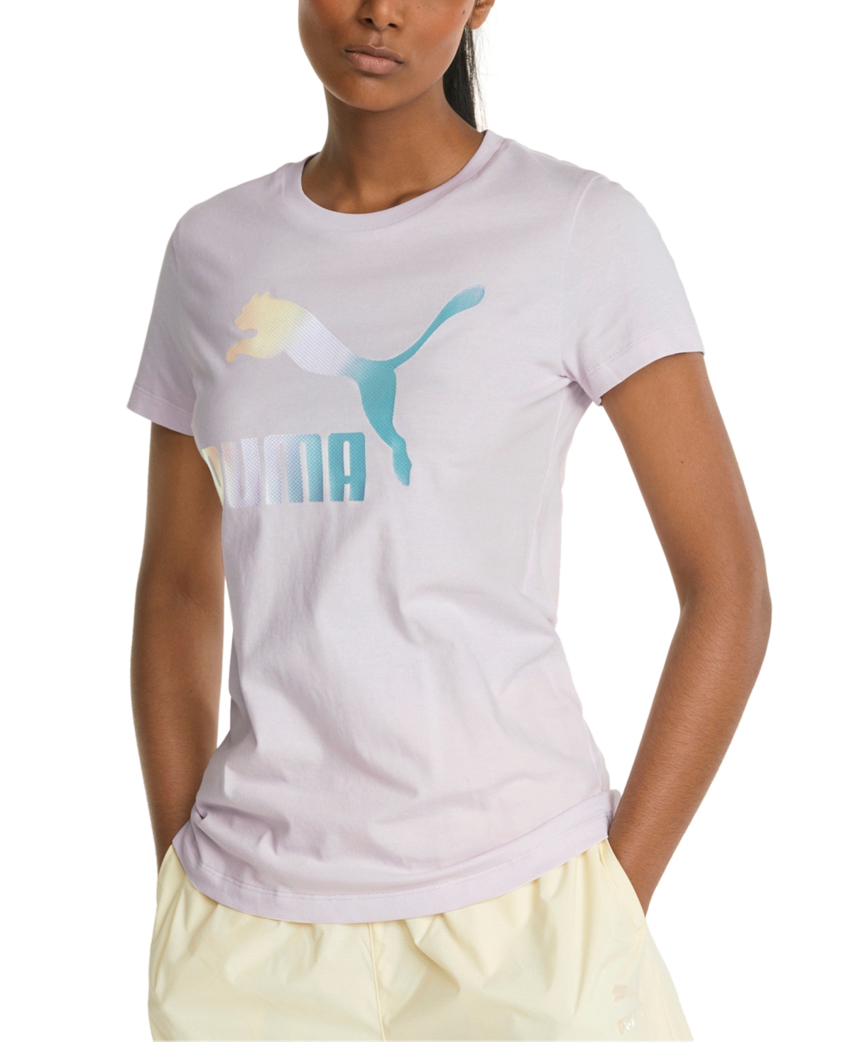 Puma Women's Crystal G. Cotton Graphic T-Shirt