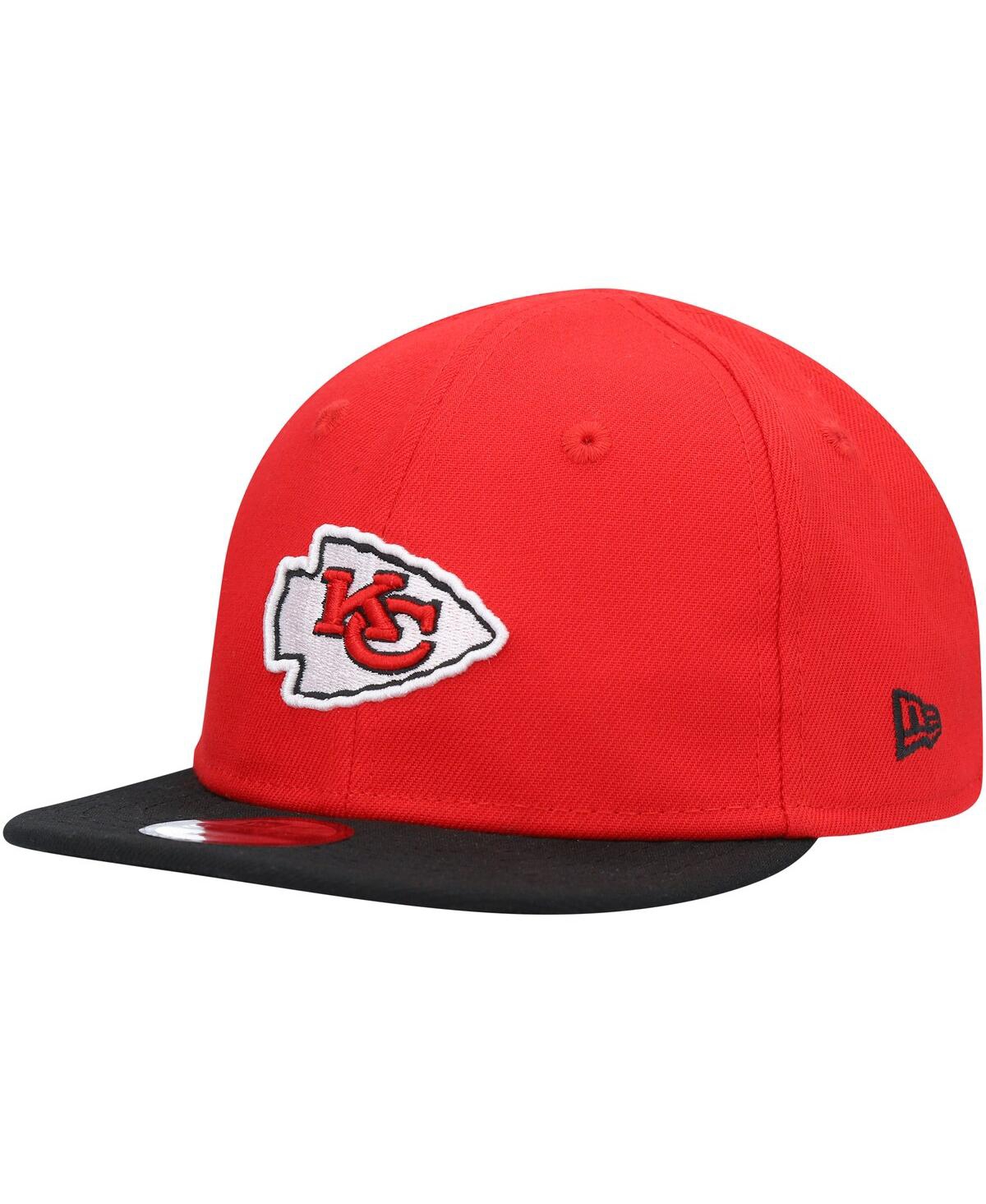 New Era Babies' Infant Boys And Girls  Red, Black Kansas City Chiefs My 1st 9twenty Adjustable Hat In Red,black