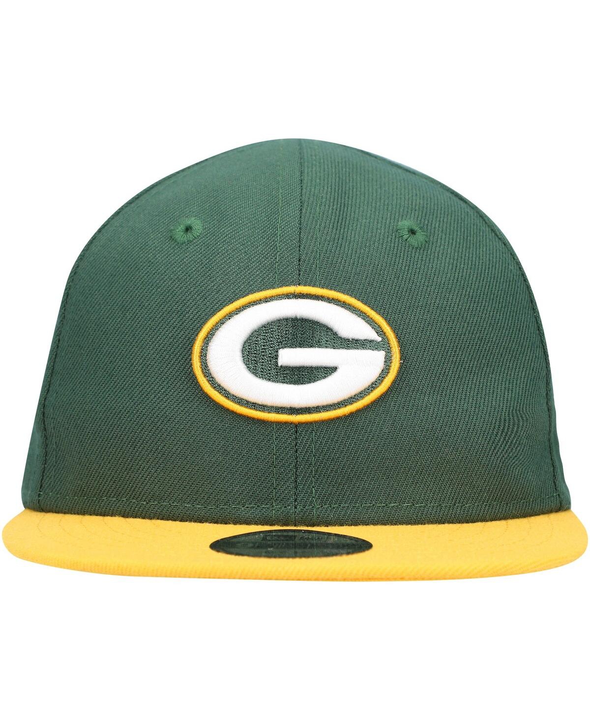 Shop New Era Infant Unisex  Green, Gold Green Bay Packers My 1st 9fifty Adjustable Hat In Green,gold