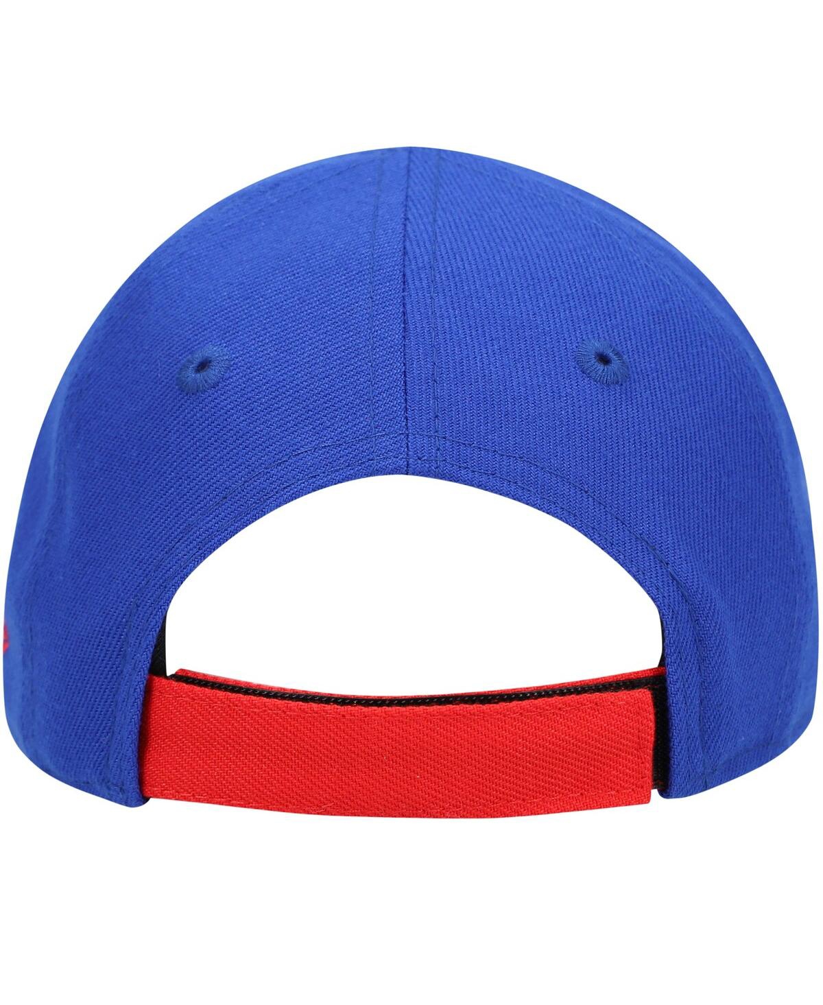 Shop New Era Infant Unisex  Royal, Red Buffalo Bills Logo My 1st 9fifty Adjustable Hat In Royal,red