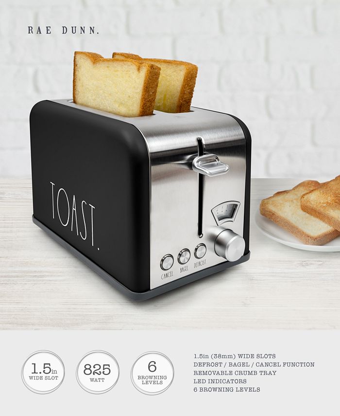 Rae Dunn RDTT03 2Slice Toaster Macy's
