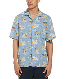Men's Vacay Classic-Fit Printed Camp Shirt