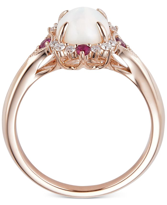 Macys rose gold discount ring