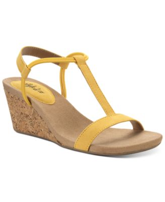 yellow sandals at macy's