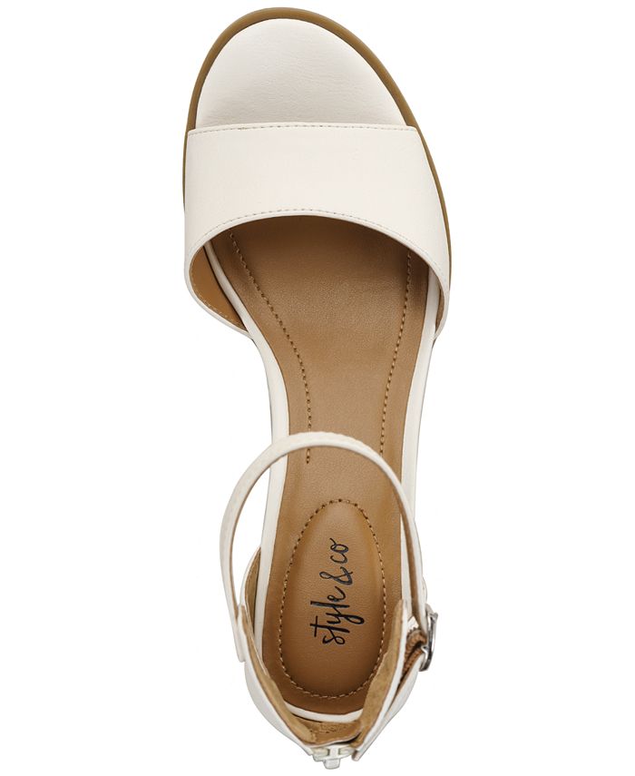 Style & Co Katerinaa TwoPiece Dress Sandals, Created for Macy's