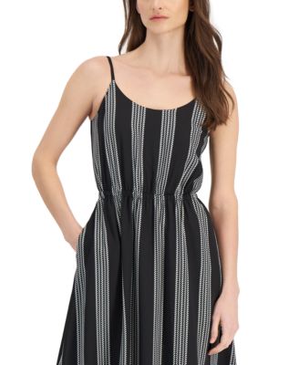 Anne Klein Stripe Midi Dress