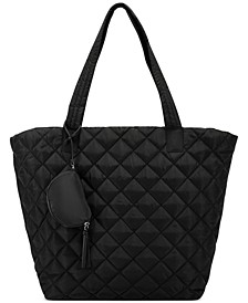 Nylon Breeah Extra Large Quilted Tote, Created for Macy's