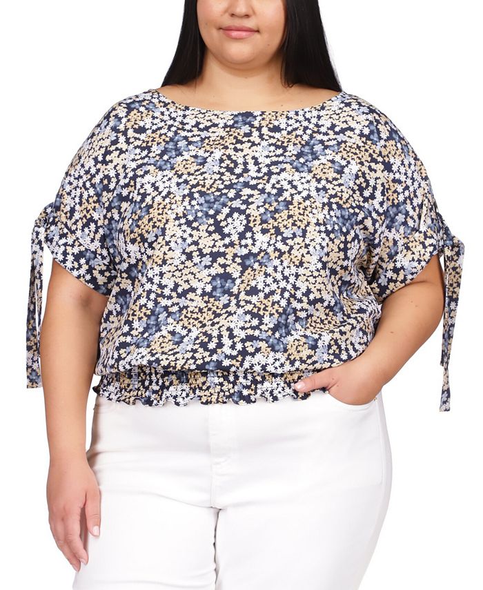 Michael kors plus size tops sales macy's