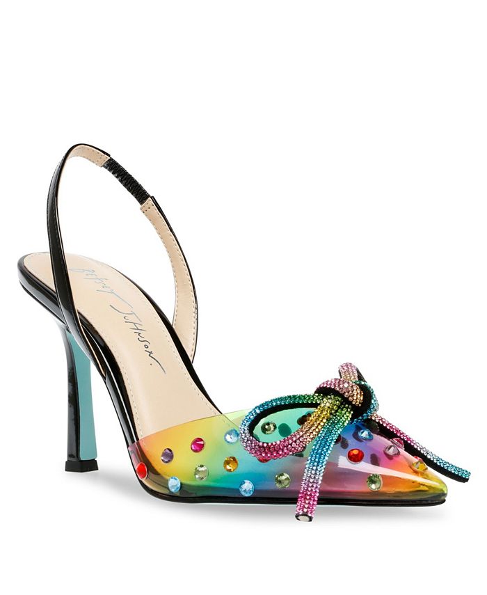 Rainbow heels macy's on sale