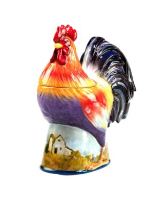 Rooster Meadow 3-D Rooster Cookie Jar