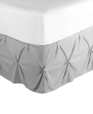 Bedding 14" Tailored Pinch Pleated Bedskirt, King