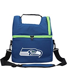 Seattle Seahawks Double Compartment Cooler Lunch Box