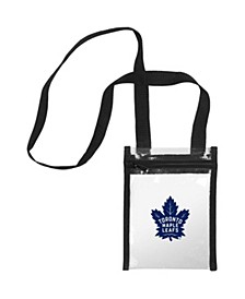 Women's Toronto Maple Leafs To Go Clear Crossbody Tote Bag