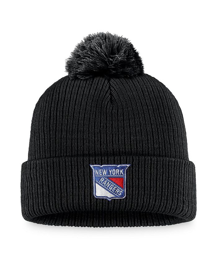 Men's Fanatics Branded Gray New York Rangers Cuffed Knit Hat