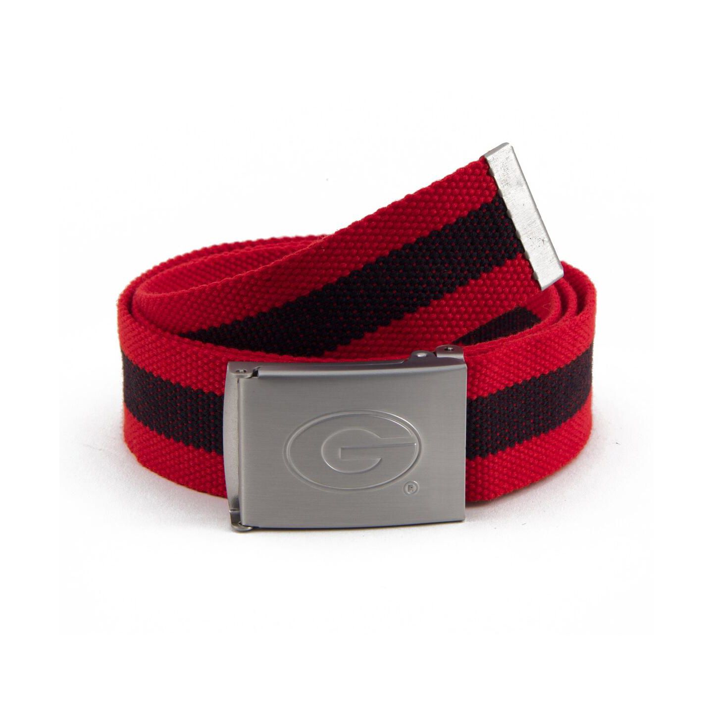 Мужской ремень Eagles Wings Georgia Bulldogs Fabric — фото 1