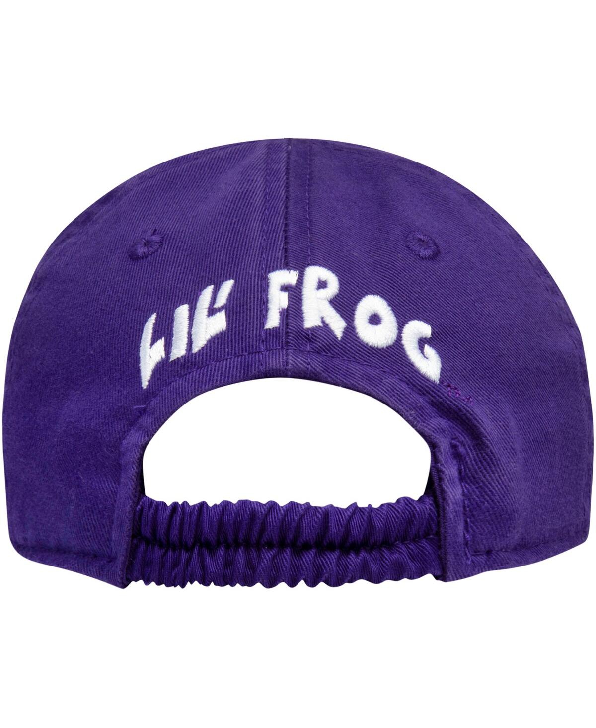 Shop Top Of The World Infant Unisex  Purple Tcu Horned Frogs Mini Me Adjustable Hat