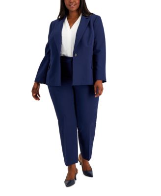 plus size dress pant suits