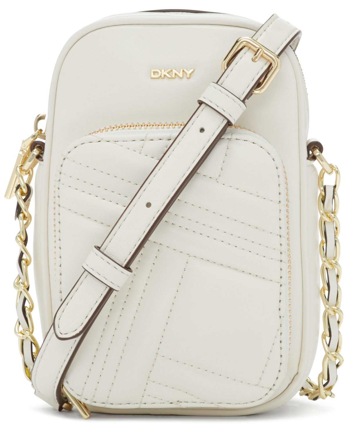 Dkny Asha Mini North South Crossbody Handbag In Ivory ModeSens