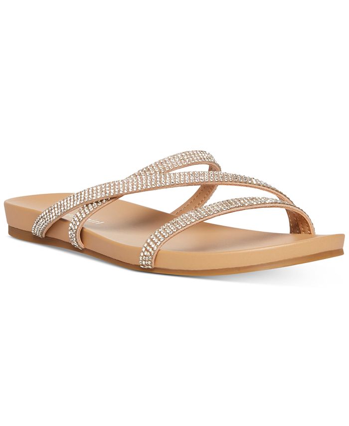 Candies rhinestone hot sale sandals