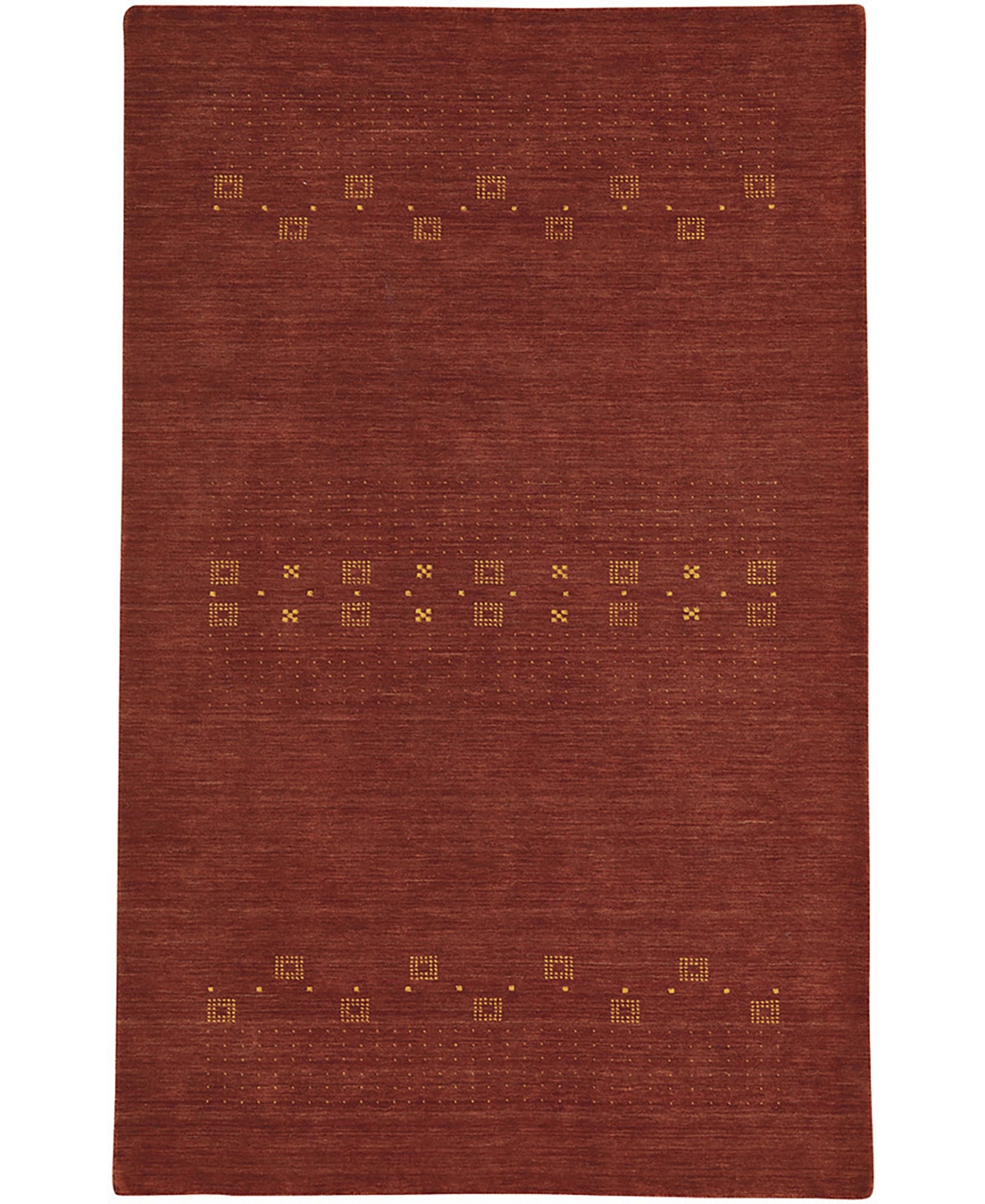 Capel Simply Gabbeh 800 5' x 8' Area Rug - Paprika