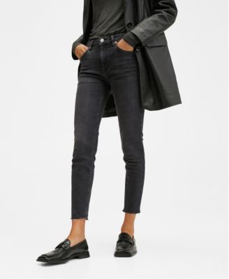 MANGO Women s Crop Skinny Isa Jeans Macy s