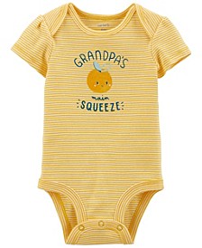 Baby Girls Grandpa's Main Squeeze Original Bodysuit