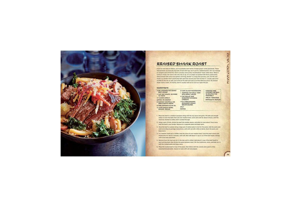 Star Wars -Galaxy's Edge -The Official Black Spire Outpost Cookbook by Chelsea Monroe-Cassel