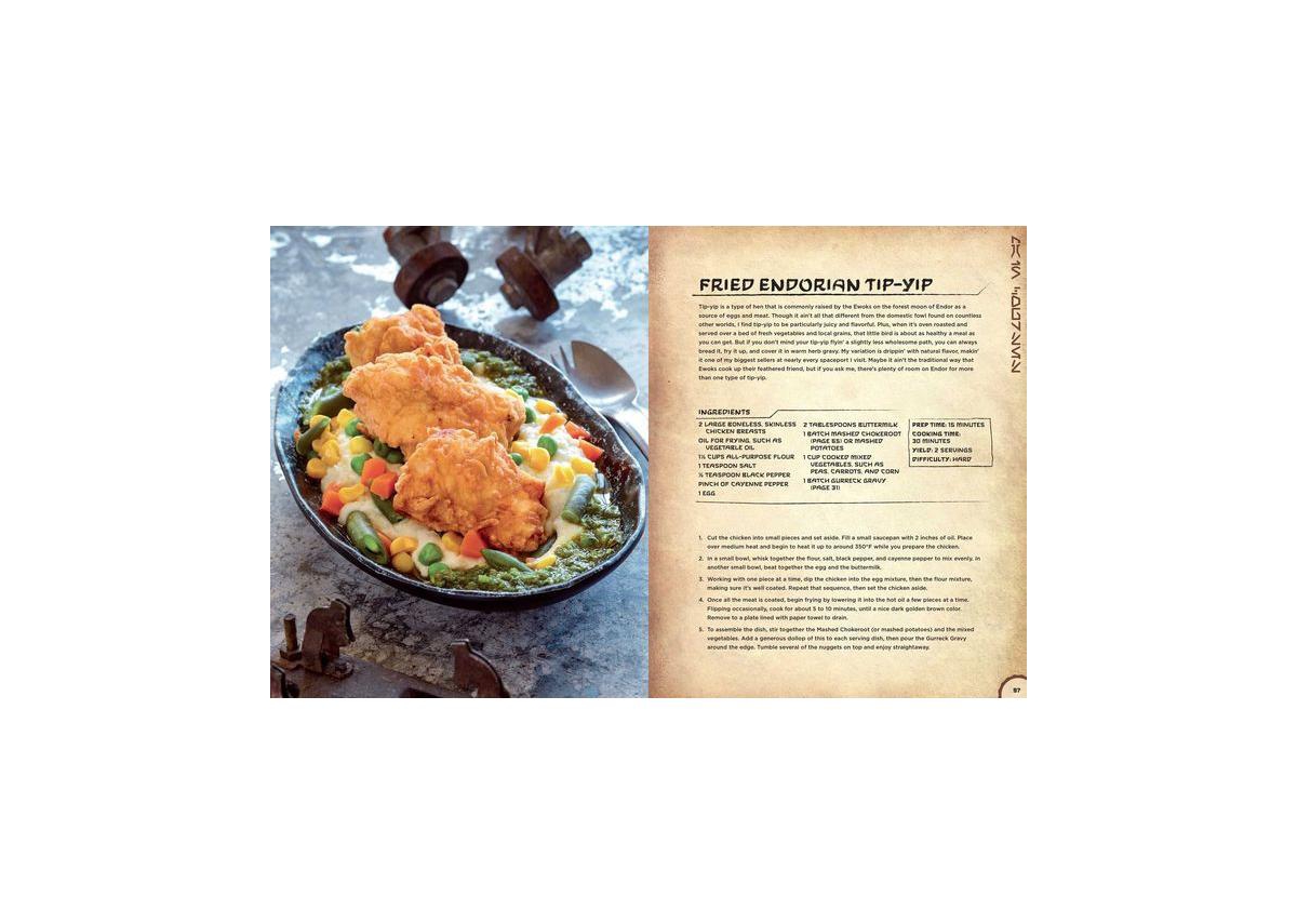 Star Wars -Galaxy's Edge -The Official Black Spire Outpost Cookbook by Chelsea Monroe-Cassel