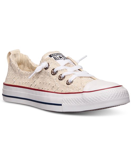 Converse Women S Chuck Taylor Shoreline Eyelet Casual Sneakers