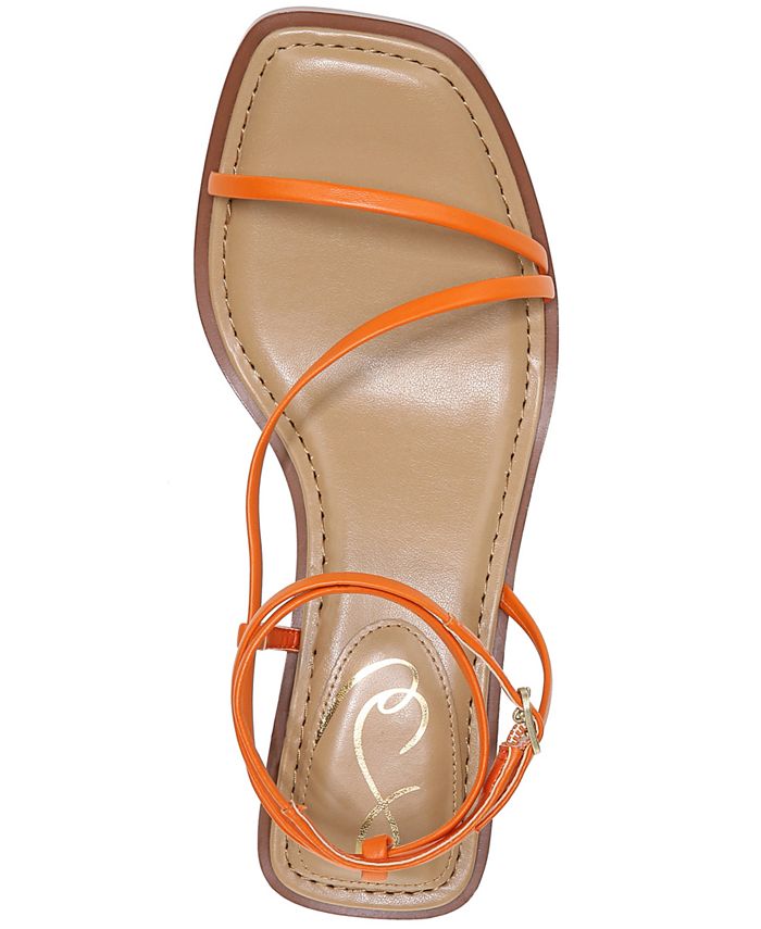 Sam Edelman Women's Dominique Strappy Kitten-Heel Sandals - Macy's