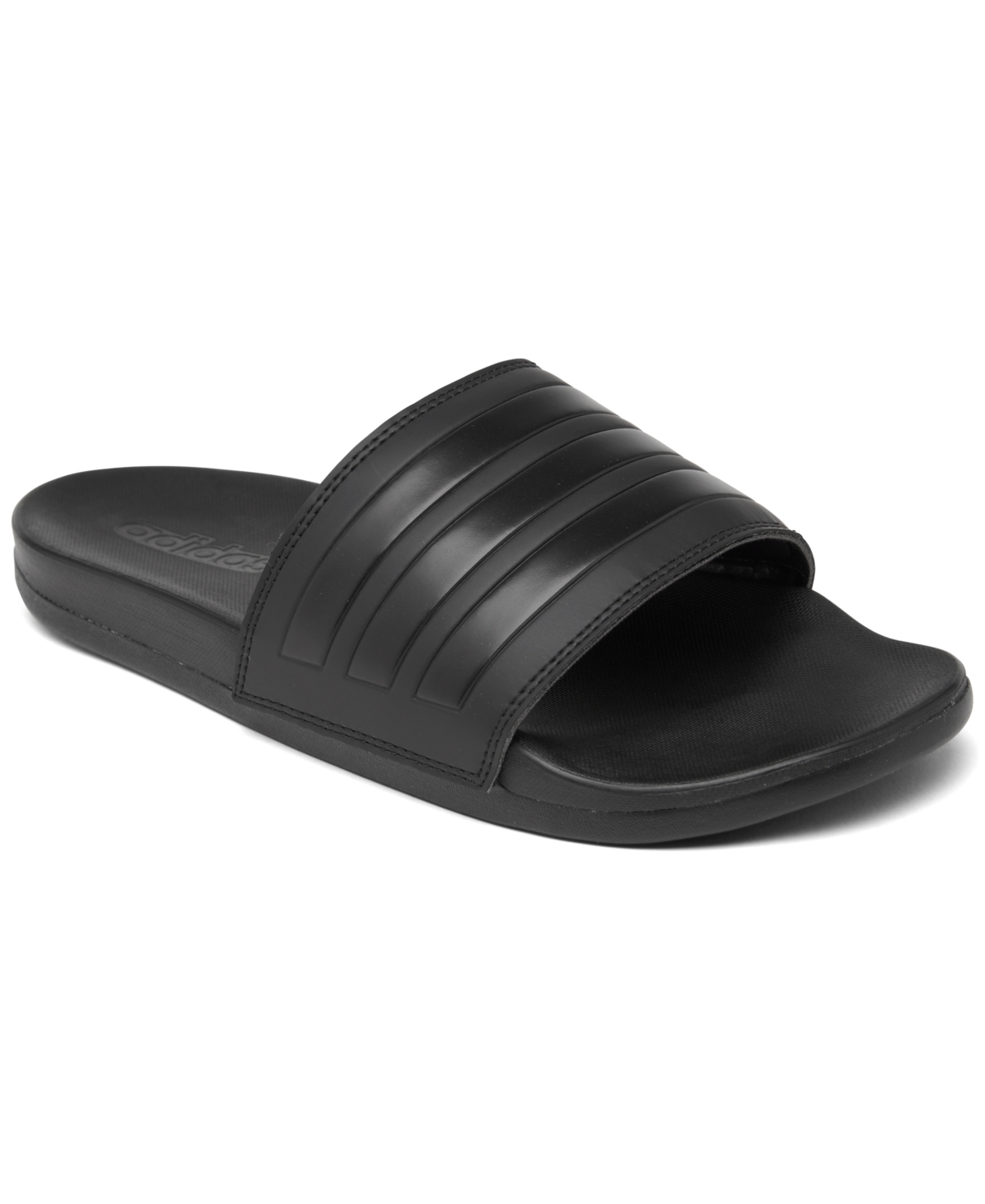 Men's Adilette Comfort Slide Sandals from Finish Line - Core Black