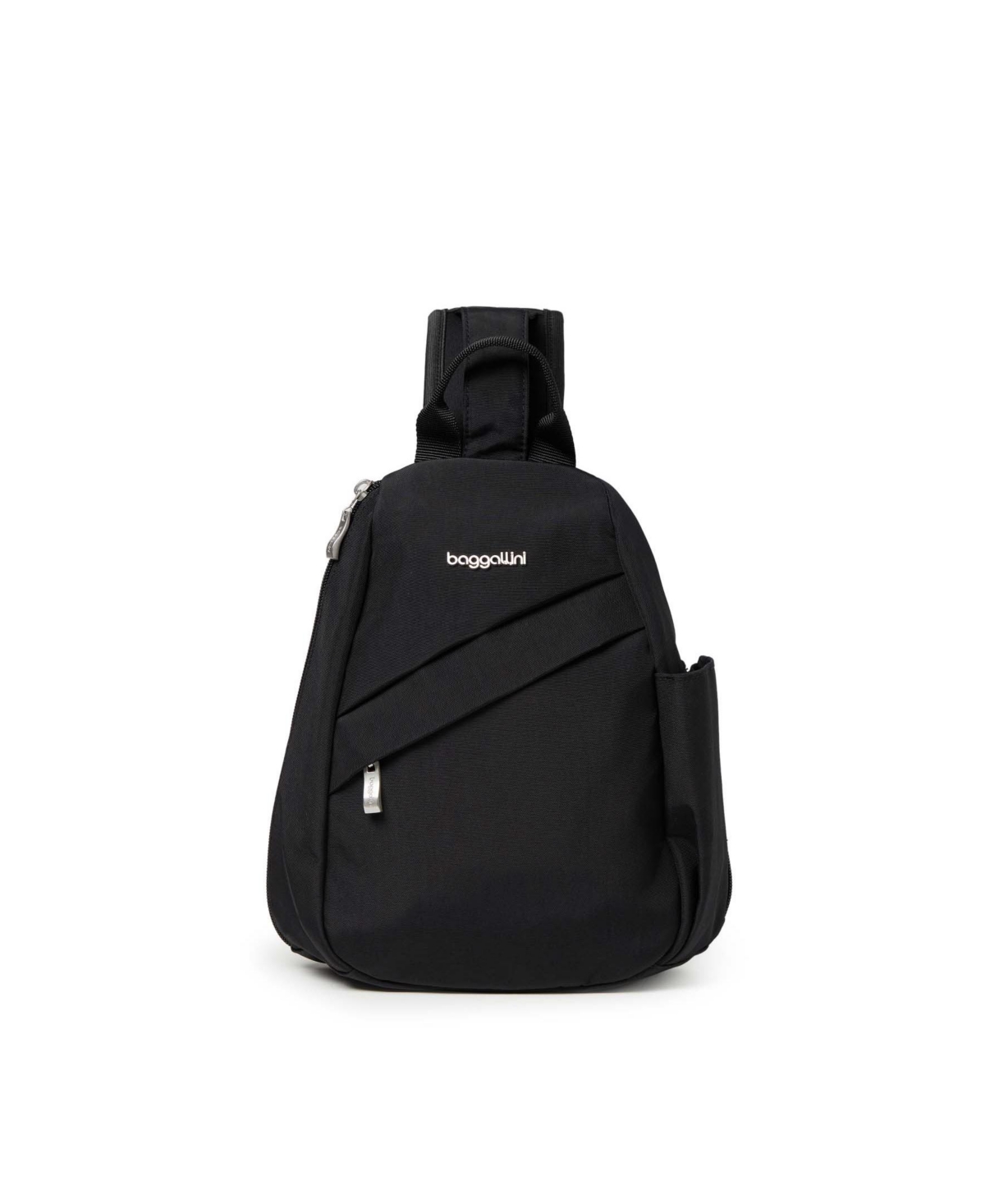 Shop Baggallini Women's Sling Backpack In Black