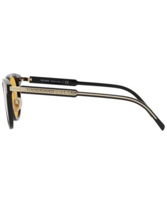 Round Men's Sunglasses, PR 17YS