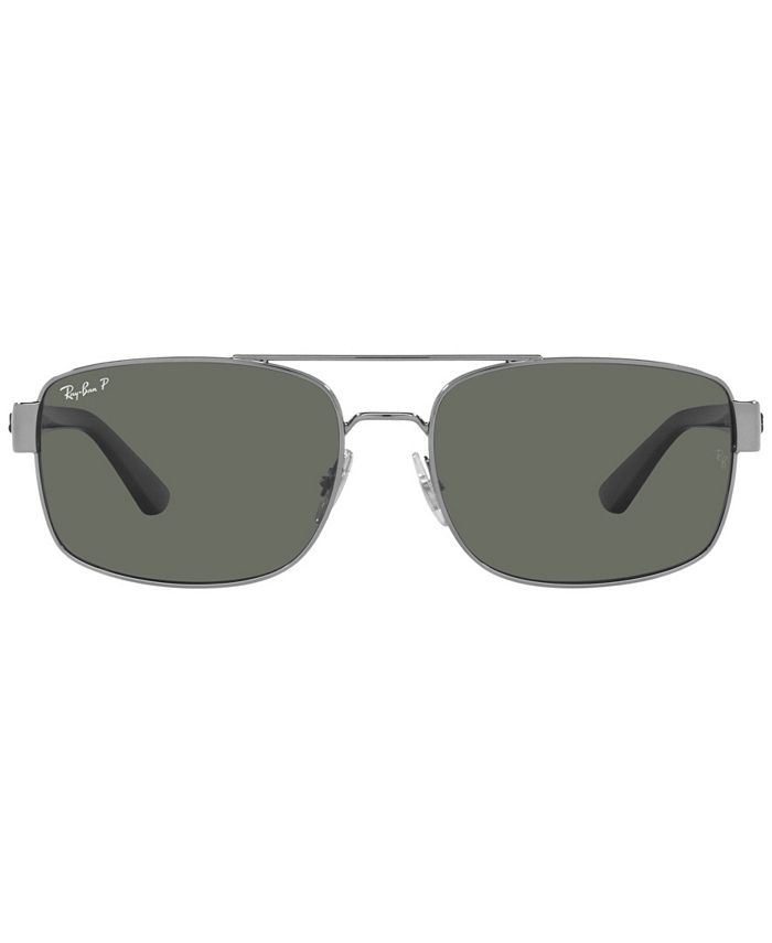 Ray-Ban Men's Polarized Sunglasses, RB3687 - Macy's
