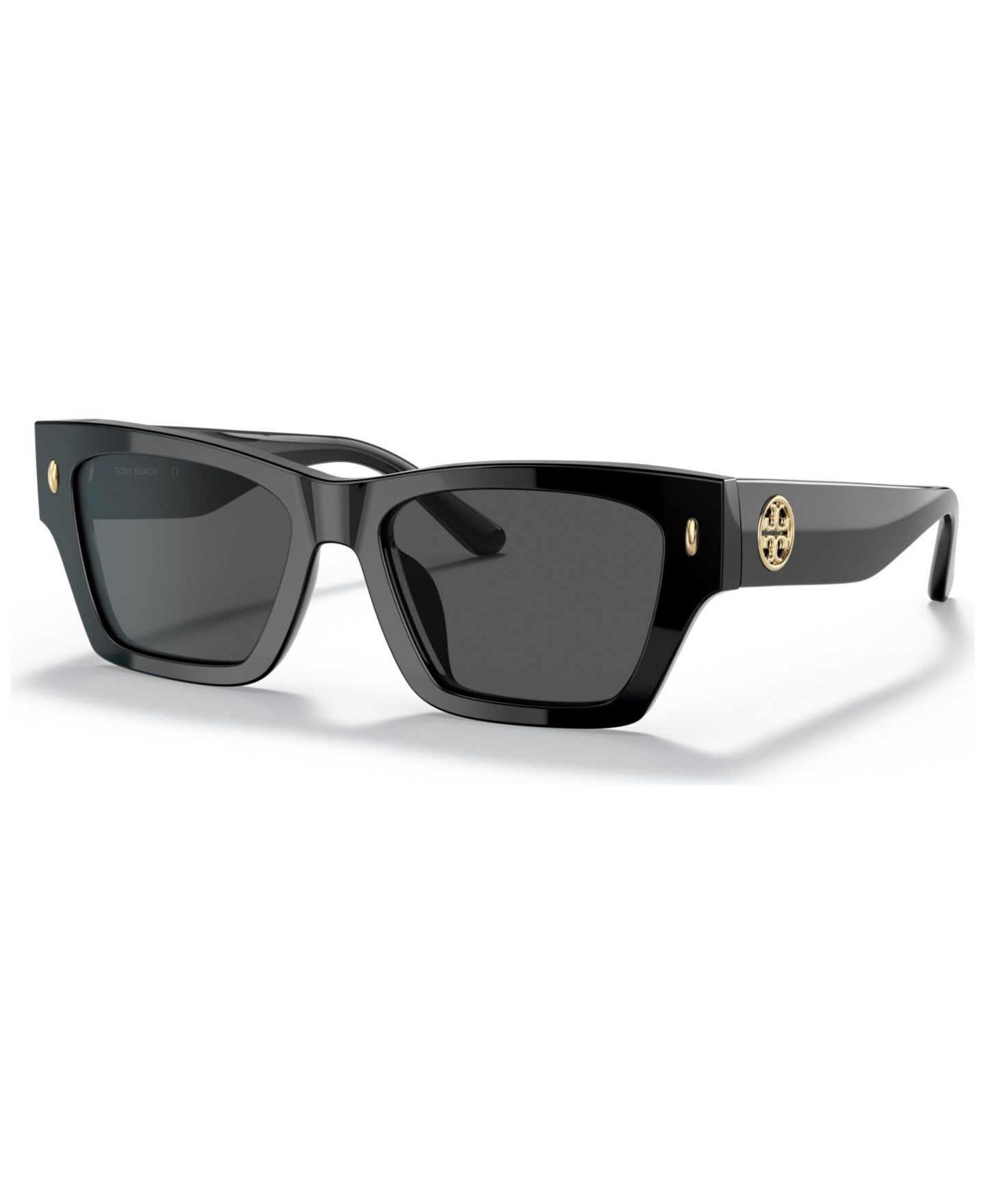 Женские солнцезащитные очки Tory Burch Sunglasses, TY7169U, цвет: Чёрный — фото 1
