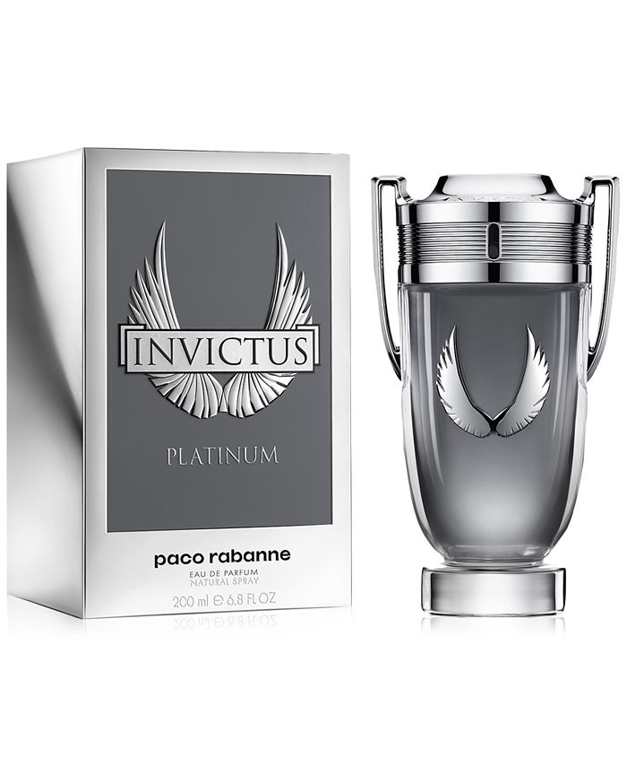 Rabanne Invictus Platinum Eau de Parfum, 6.8 oz. Macy's