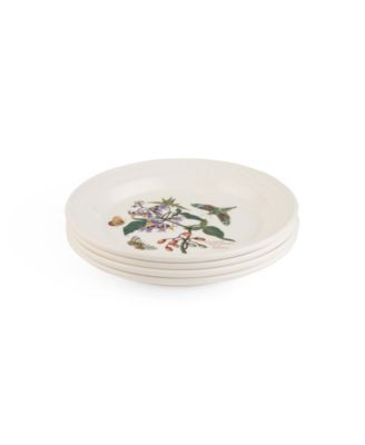 Botanic Garden Harmony Emerald Dinner Plates, Set of 4
