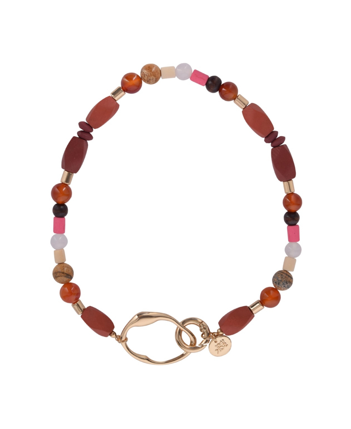 The Sak Mixed Bead Collar Necklace by The Sak