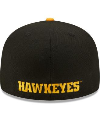 New Era Men's Black Iowa Hawkeyes Scribble 59FIFTY Fitted Hat - Macy's