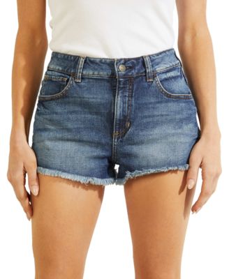 guess jean shorts womens