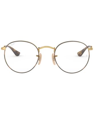 RX3447V Unisex Round Eyeglasses