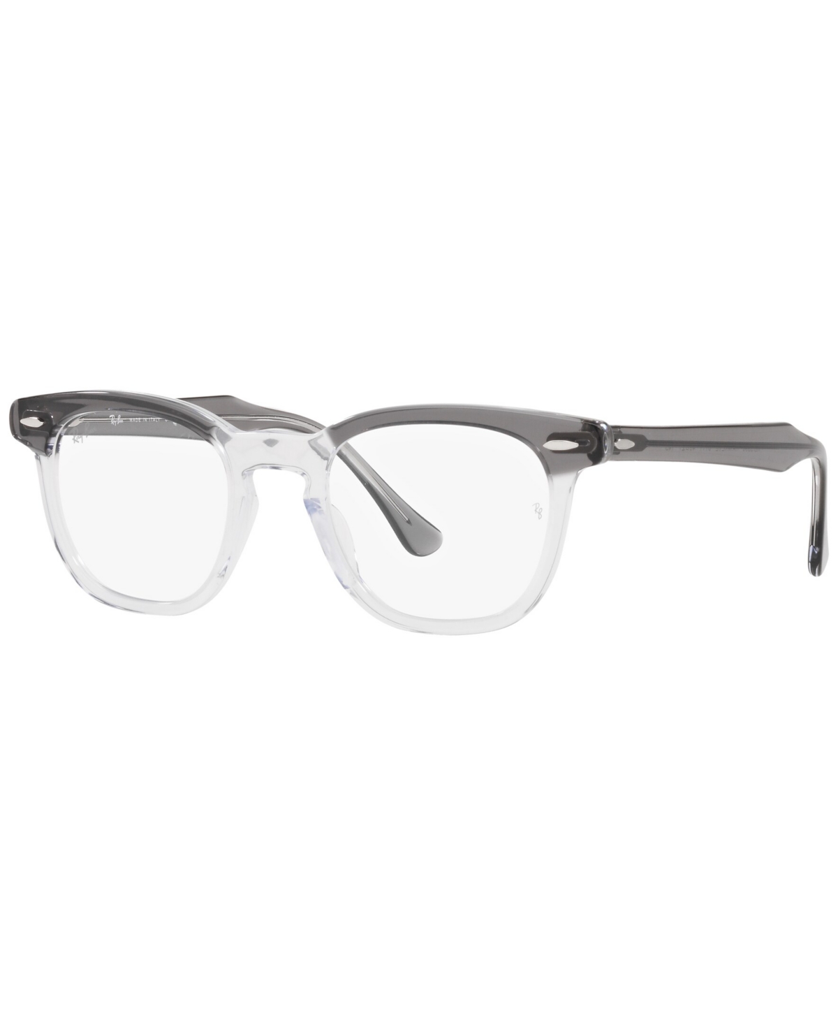 RB5398 Hawkeye Unisex Square Eyeglasses - Blue on Trasparent