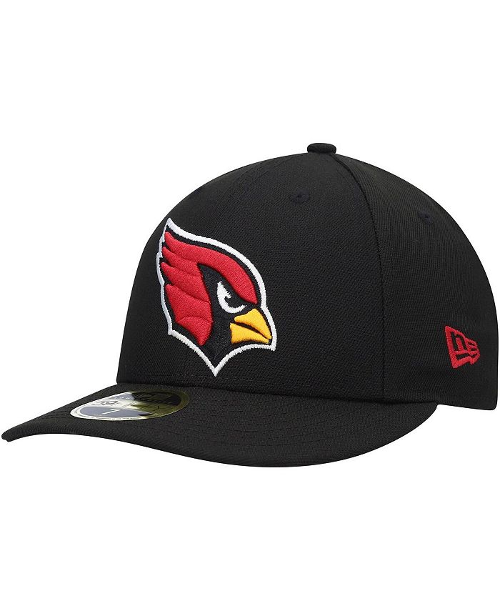 New Era Men's Black Arizona Cardinals Omaha Low Profile 59FIFTY Fitted ...