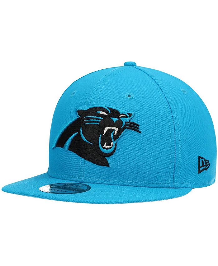 New Era Men's Blue Carolina Panthers Clear Feat 9FIFTY Snapback Hat