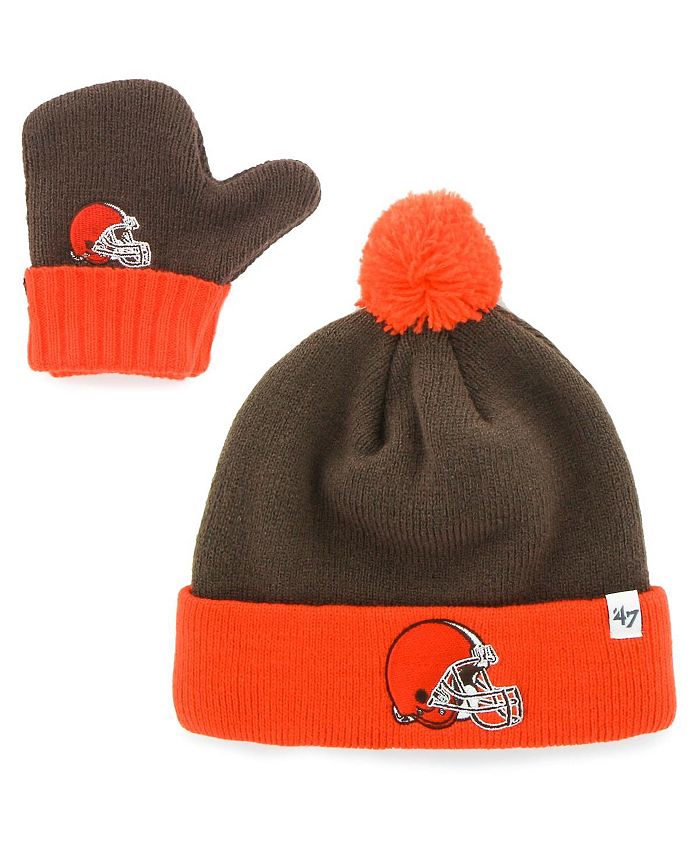 '47 Brand Toddler Unisex Brown and Orange Cleveland Browns Bam Bam ...